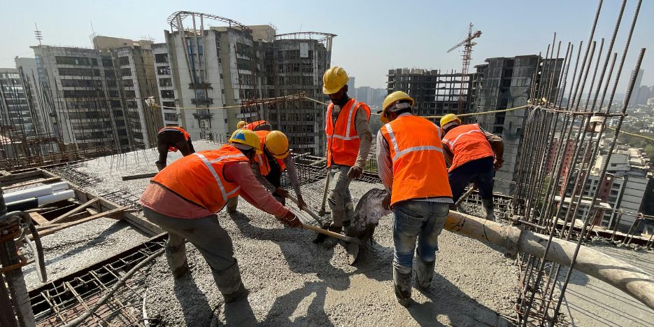 bâtiment en construction